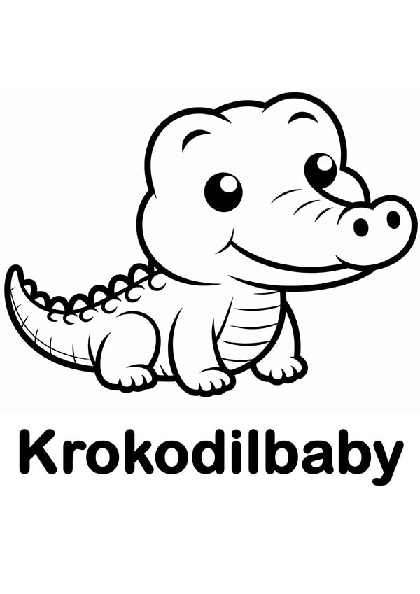 Ausmalbild Lamm für Kleinkinder von 1 bis 3 Jahren